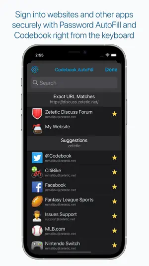 Codebook Password Manager screenshot 2