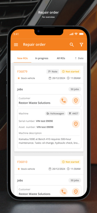 Technician Time Clock V2 Screenshot 2 of 5