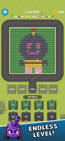 Tank Flow: Puzzle Blast screenshot