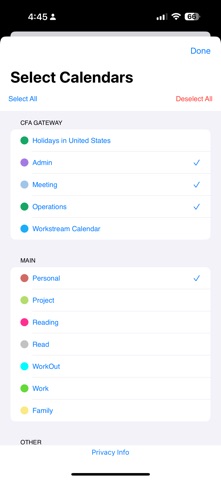 Calendar Time Sync Screenshot 3 of 5
