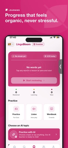 Learn Lao - LingoBloom iPhone screenshot