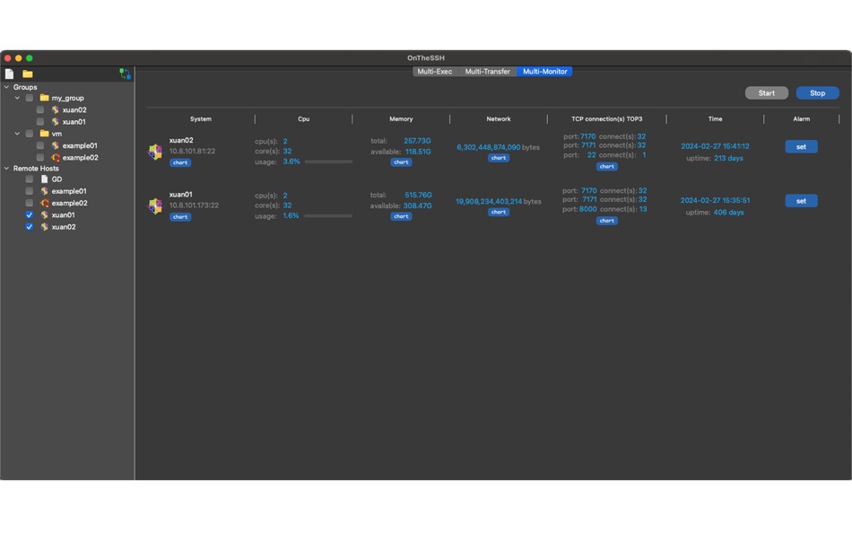 #1. OnTheSSH (macOS) By: 忆飞 刁