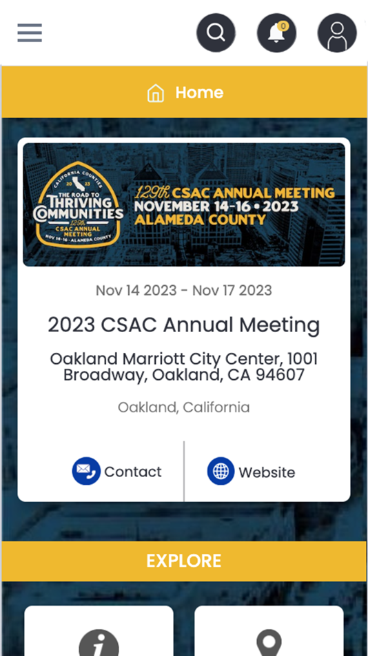 #1. CSAC (iOS) By: Mobile Town Guide