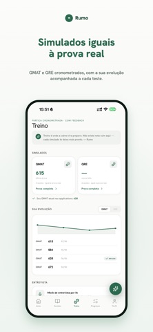 Rumo - Admissão no exterior screenshot