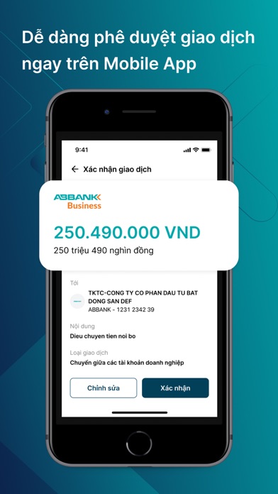 ABBANK Business Screenshot