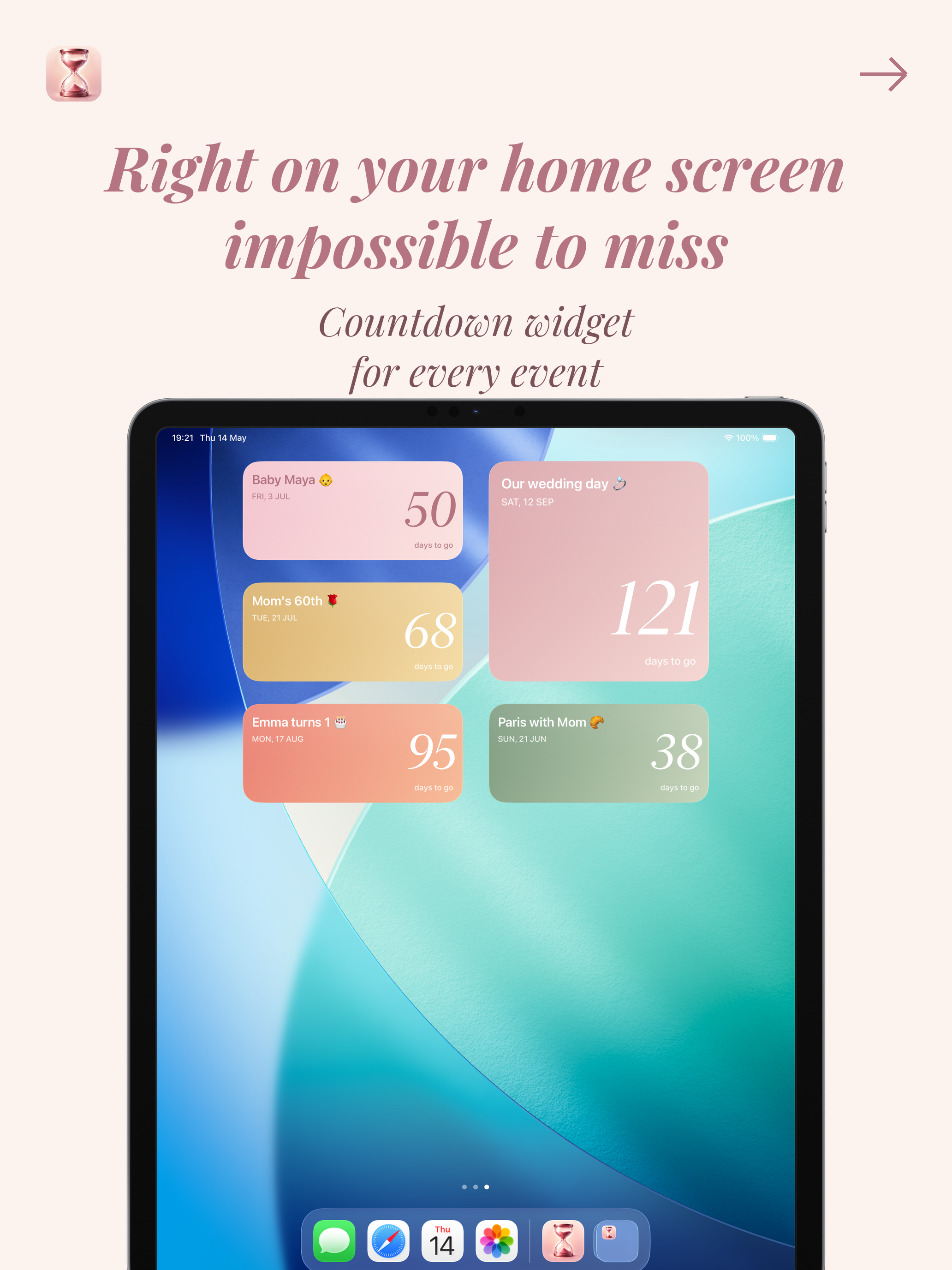Countdown Widget: Sincefy screenshot 8