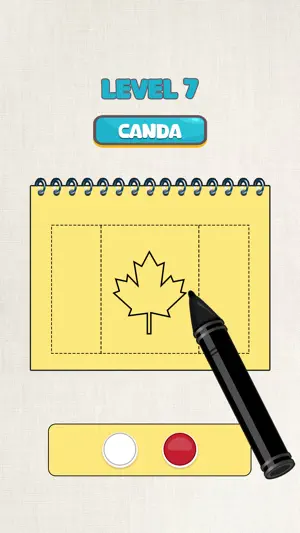 Flag Coloring Puzzle Games screenshot 2