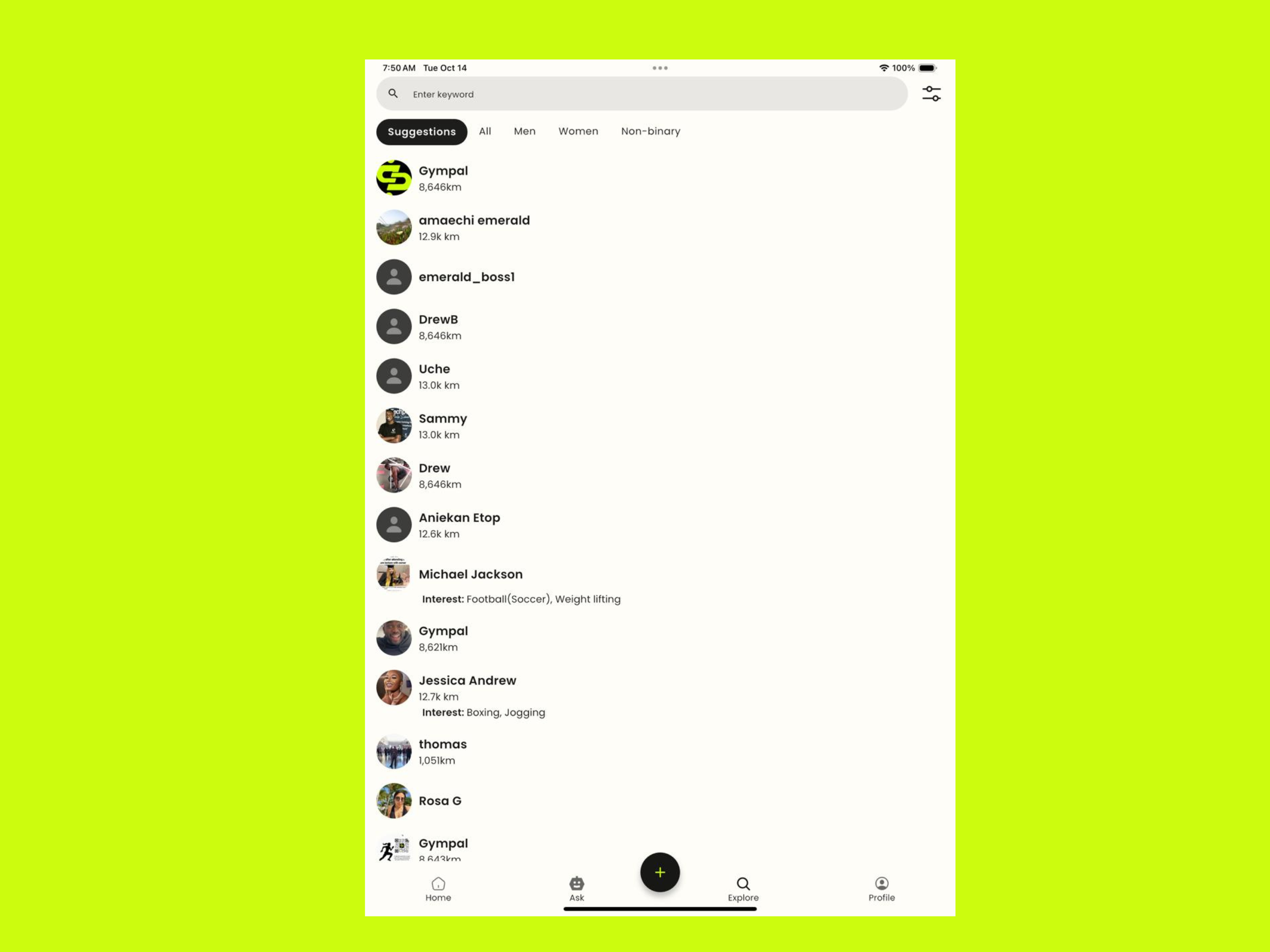 Fitfriendz screenshot 8