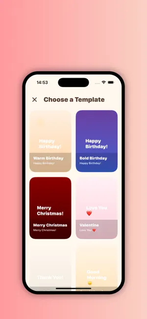 SnapCard Maker iPhone screenshot 3