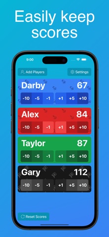 ScoreLedger: Scorekeeper App Screenshot 1 of 5