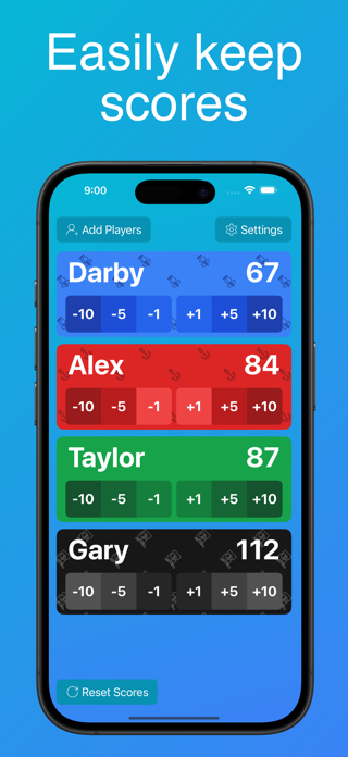 ScoreLedger: Scorekeeper App Screenshot 1 of 5