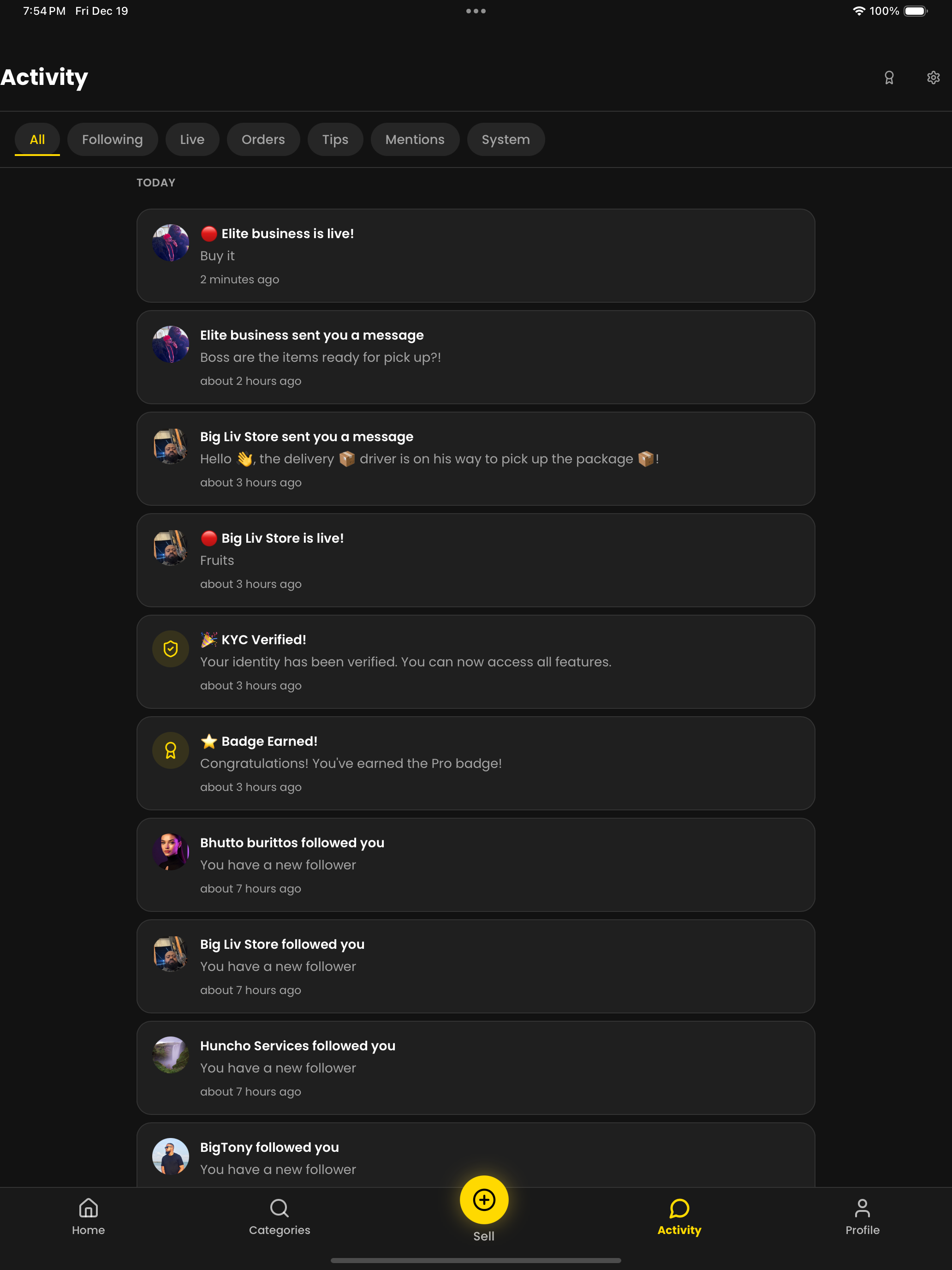 VoraLive App