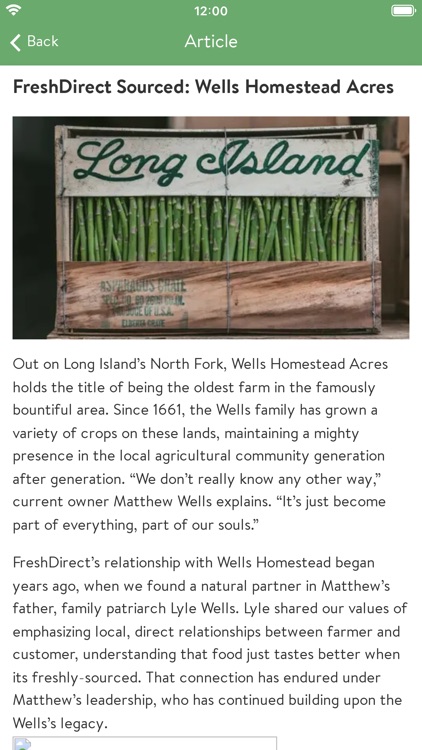 FreshConnect by FreshDirect