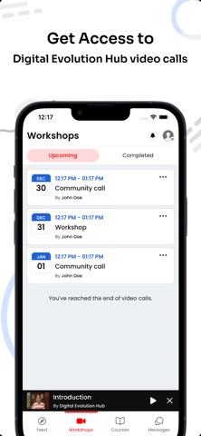 Digital Evolution Hub screenshot