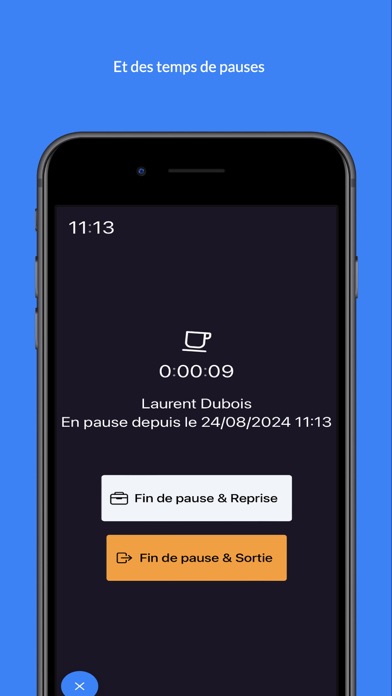 Pointeuse - Stafscan Screenshot