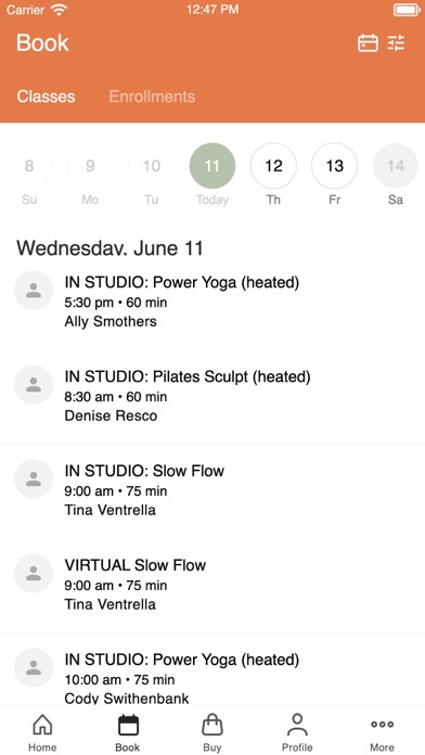 The Center SLO iPhone screenshot 2 - Health & Fitness app