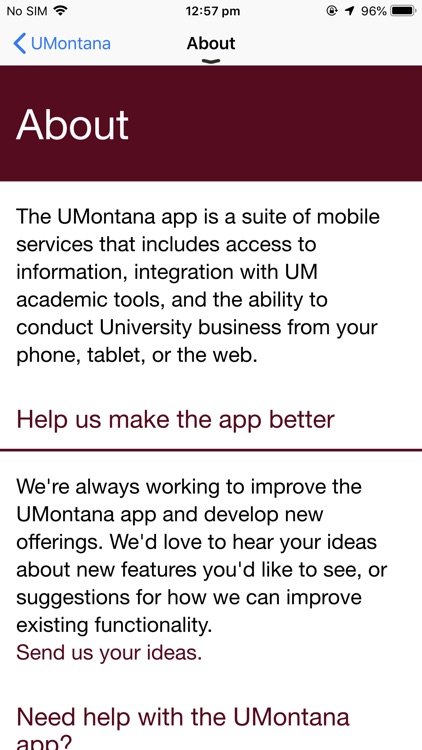 University of Montana screenshot-3