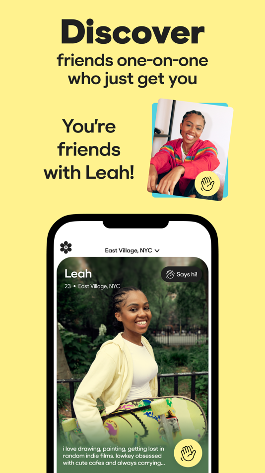 #3. BFF: Make Friends. By Bumble. (iOS) Podle: Geneva Technologies, Inc.