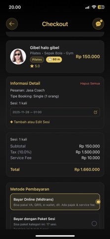 MyCoach ID screenshot