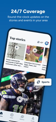 10TV WBNS Columbus, Ohio iPhone screenshot