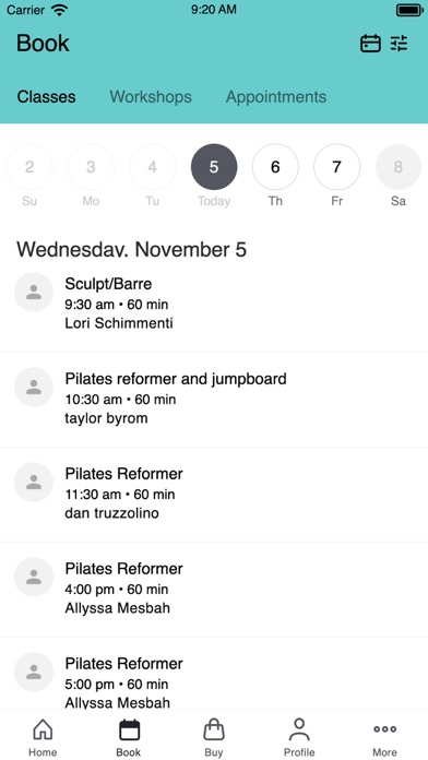 App screenshot