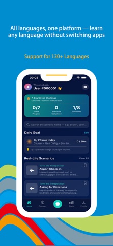 Wonder Flow - Learn Languages iPhone screenshot