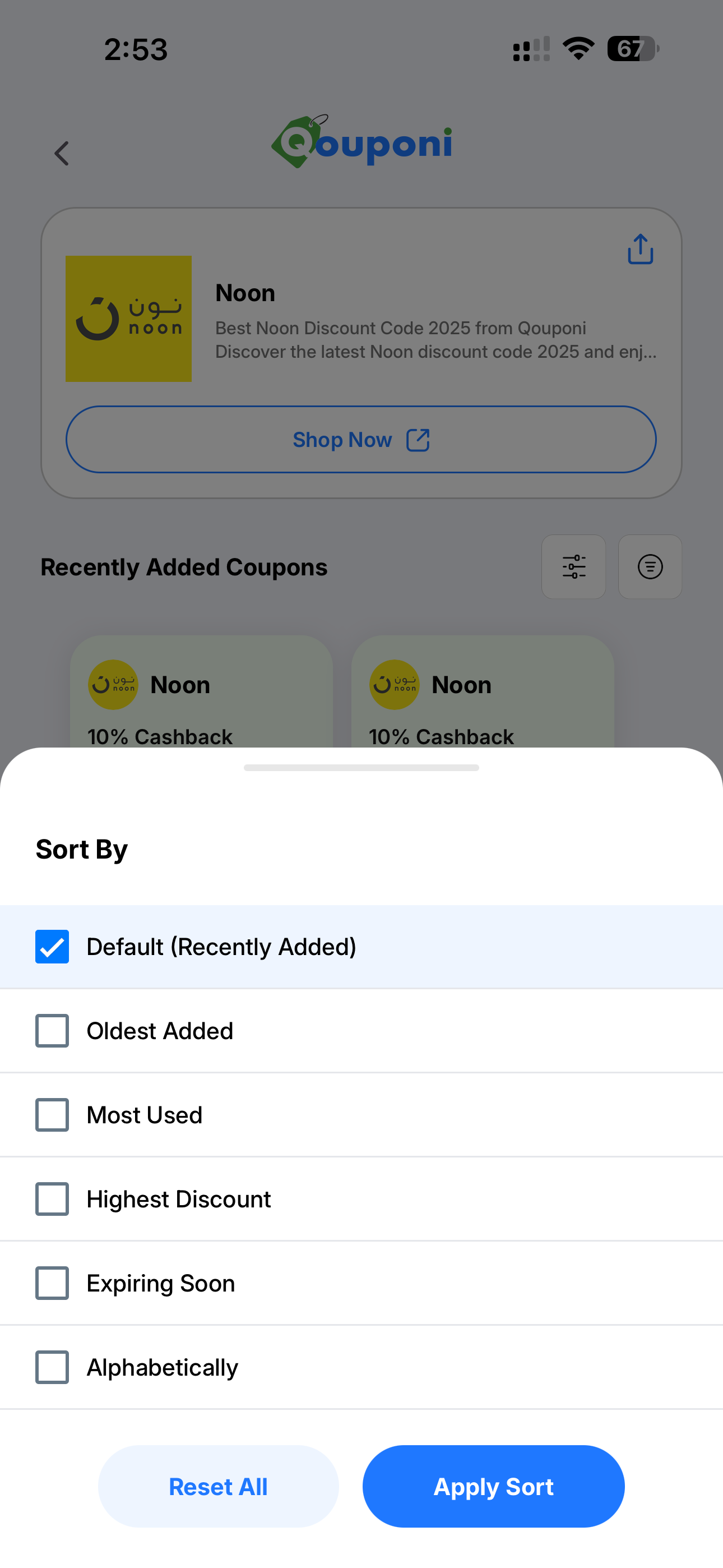 Qouponi screenshot 6