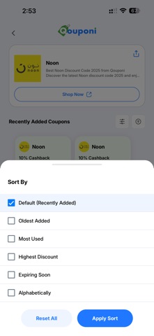 Qouponi Screenshot 6 of 10