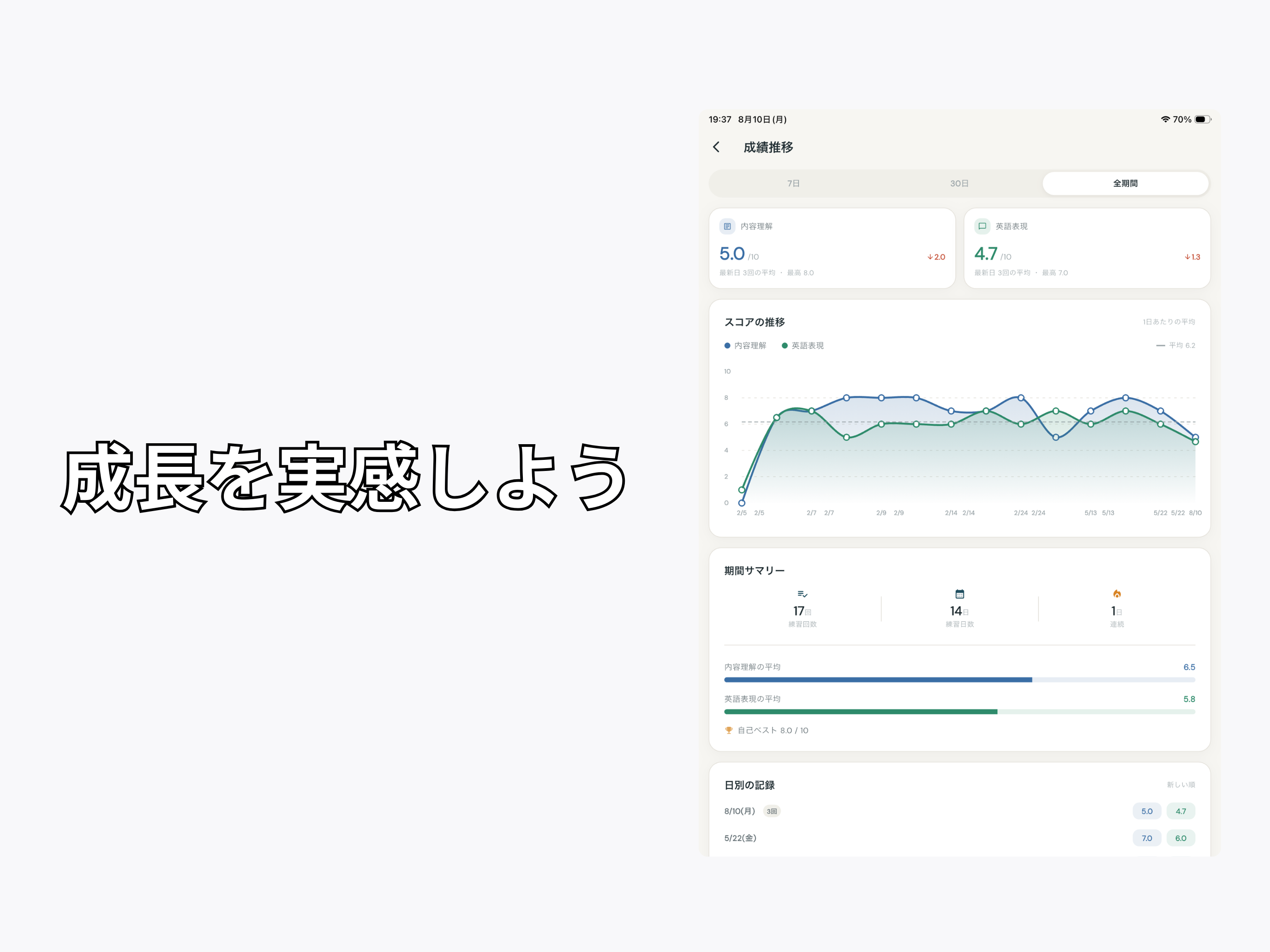Digest - 英文要約練習アプリ/英検/英語ライティング screenshot 19