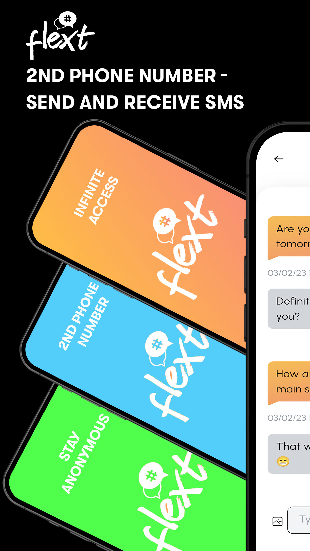 Flext - 2nd Phone Number