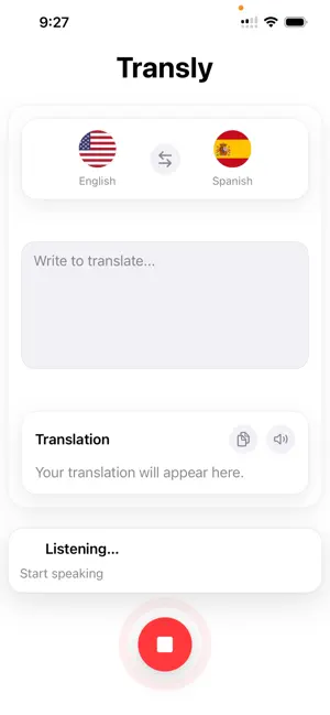 Transly: Offline Translator screenshot 2