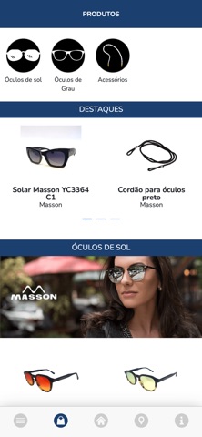 Óptica Masson screenshot