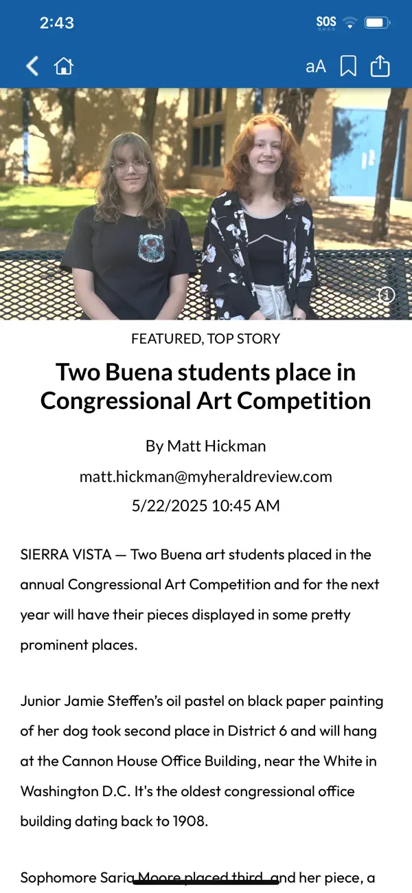 Screenshot #3 pour Sierra Vista Herald/Review