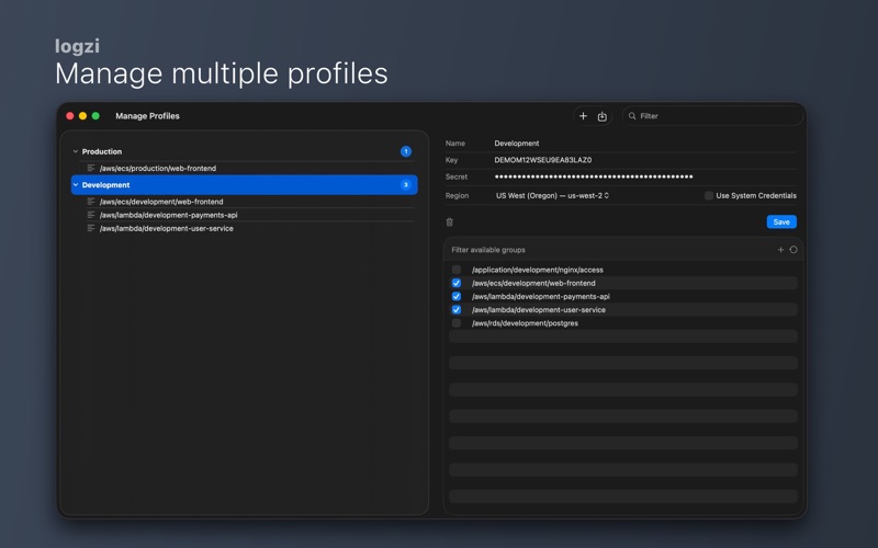 logzi screenshot