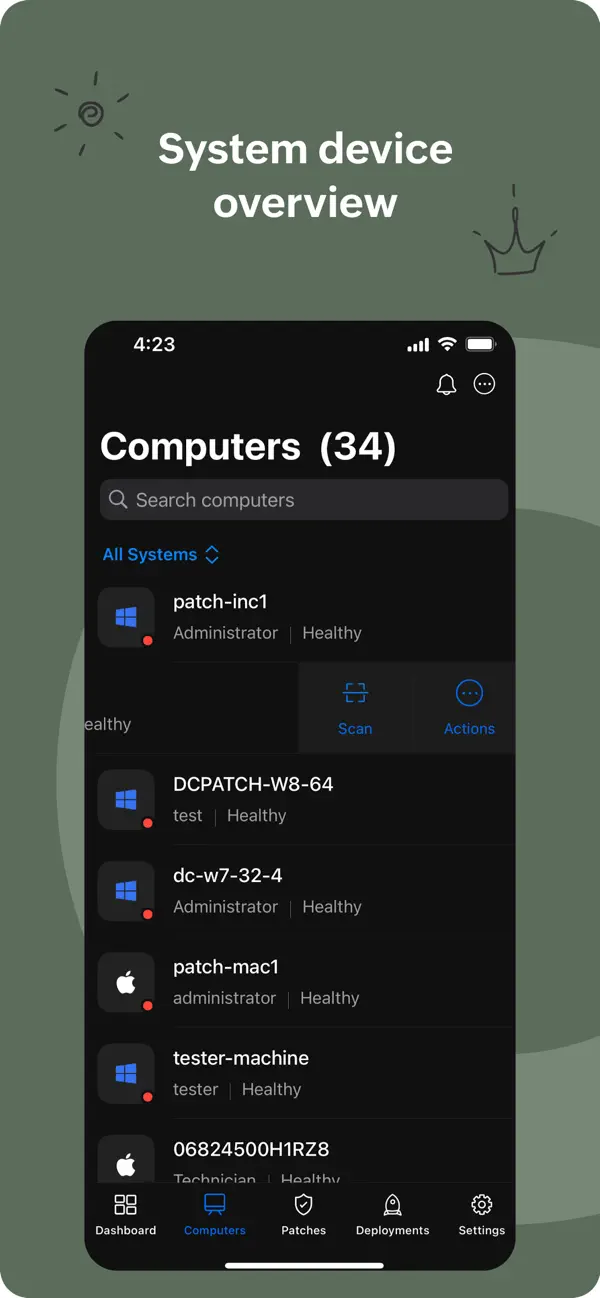 Screenshot #3 pour Patch Manager Plus