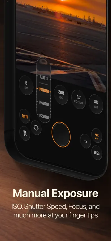Lustra - Professional Camera screenshot 2
