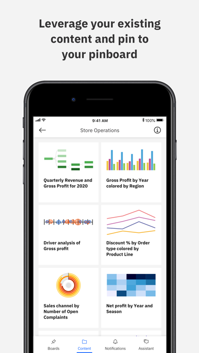 Screenshot #2 pour IBM Cognos Analytics