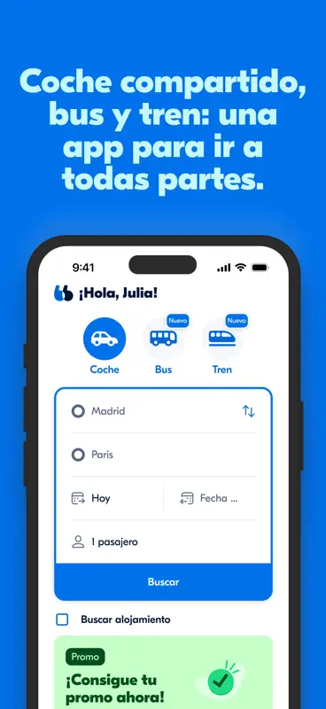 BlaBlaCar: Viaja por menos screenshot 1 of 6