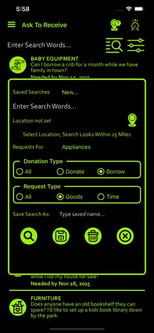 Ask To Receive screenshot 2
