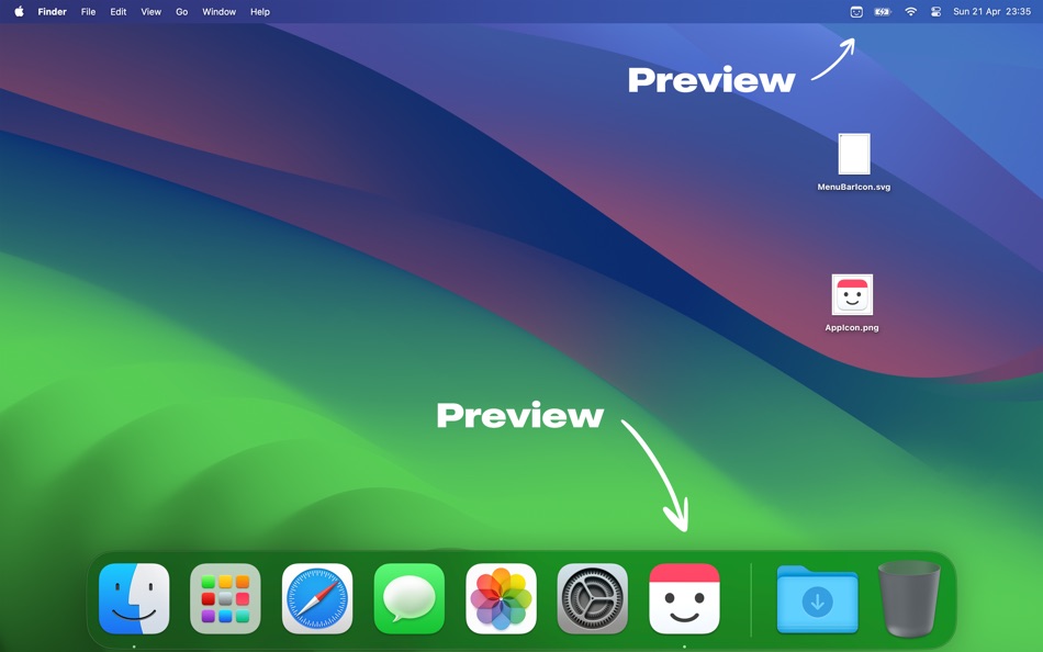 #2. Icon Preview (macOS) 由: Sindre Sorhus