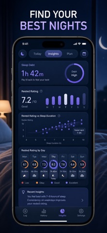睡眠债追踪器·缺觉记录 screenshot