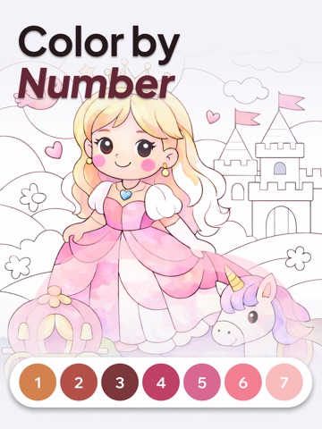 iColor: Coloring Book Maker iPad screenshot