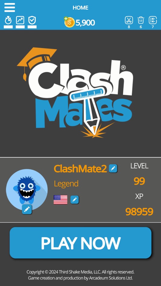#2. ClashMates - Compete and Learn (iOS) 由: Third Shake Media, LLC