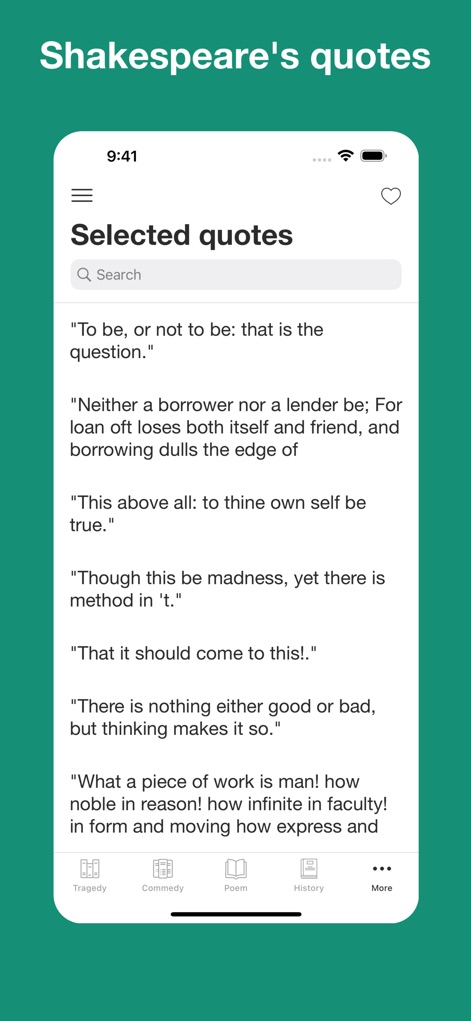 Shakespeare's Complete Works - Reference App | MWM