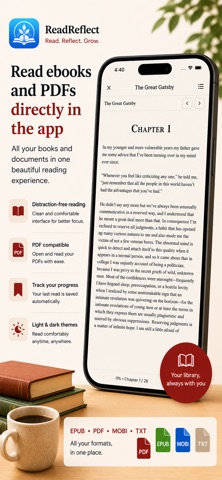 ReadReflect AI Reading Journal Screenshot 1 of 10