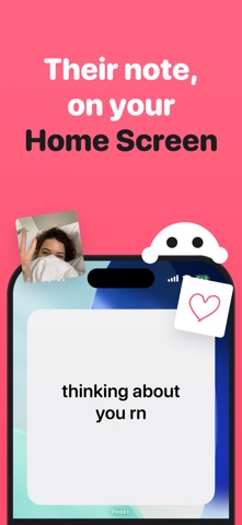 Peekli: Couples Widget screenshot 1