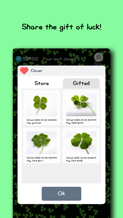 Screenshot 4 of Find Your Four-Leaf Clover App