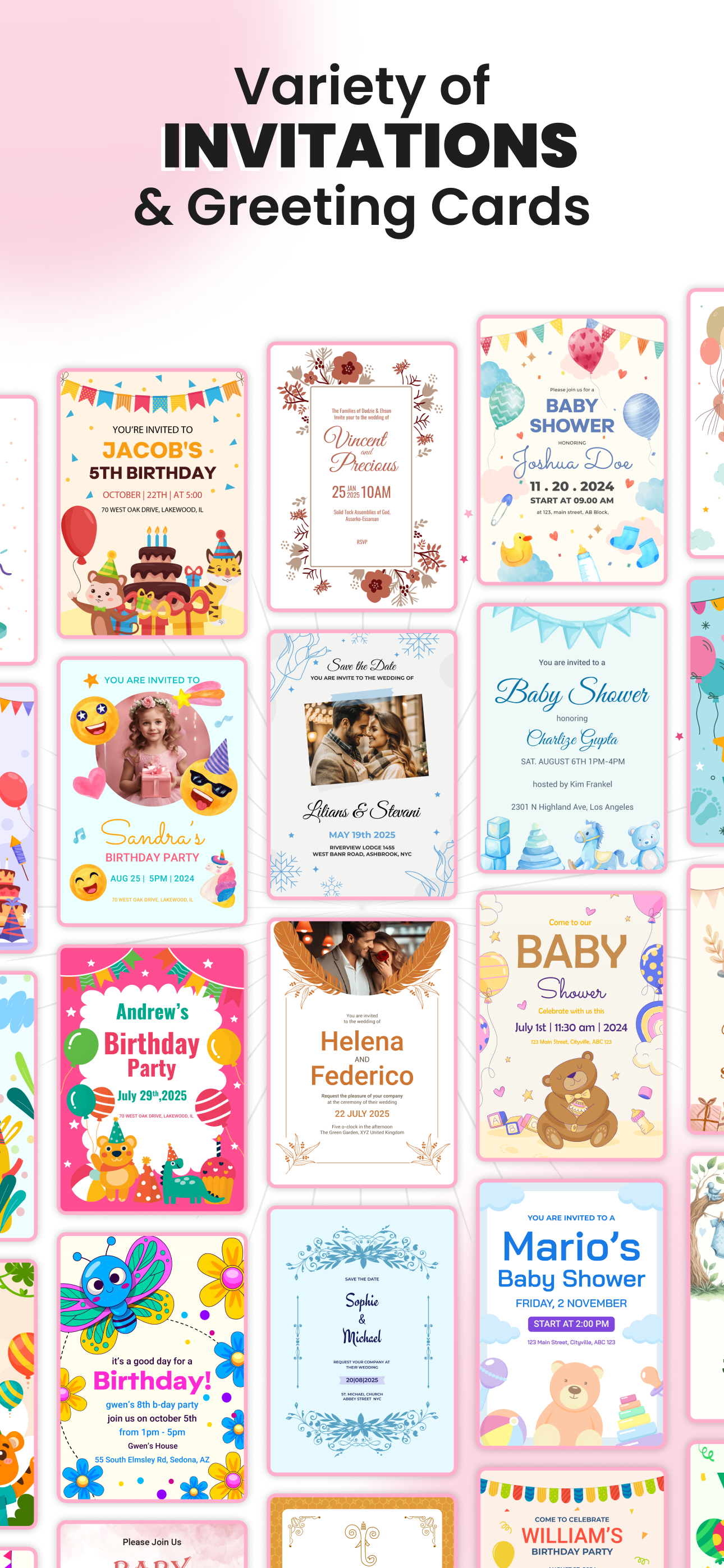 Invitation Maker Card Design