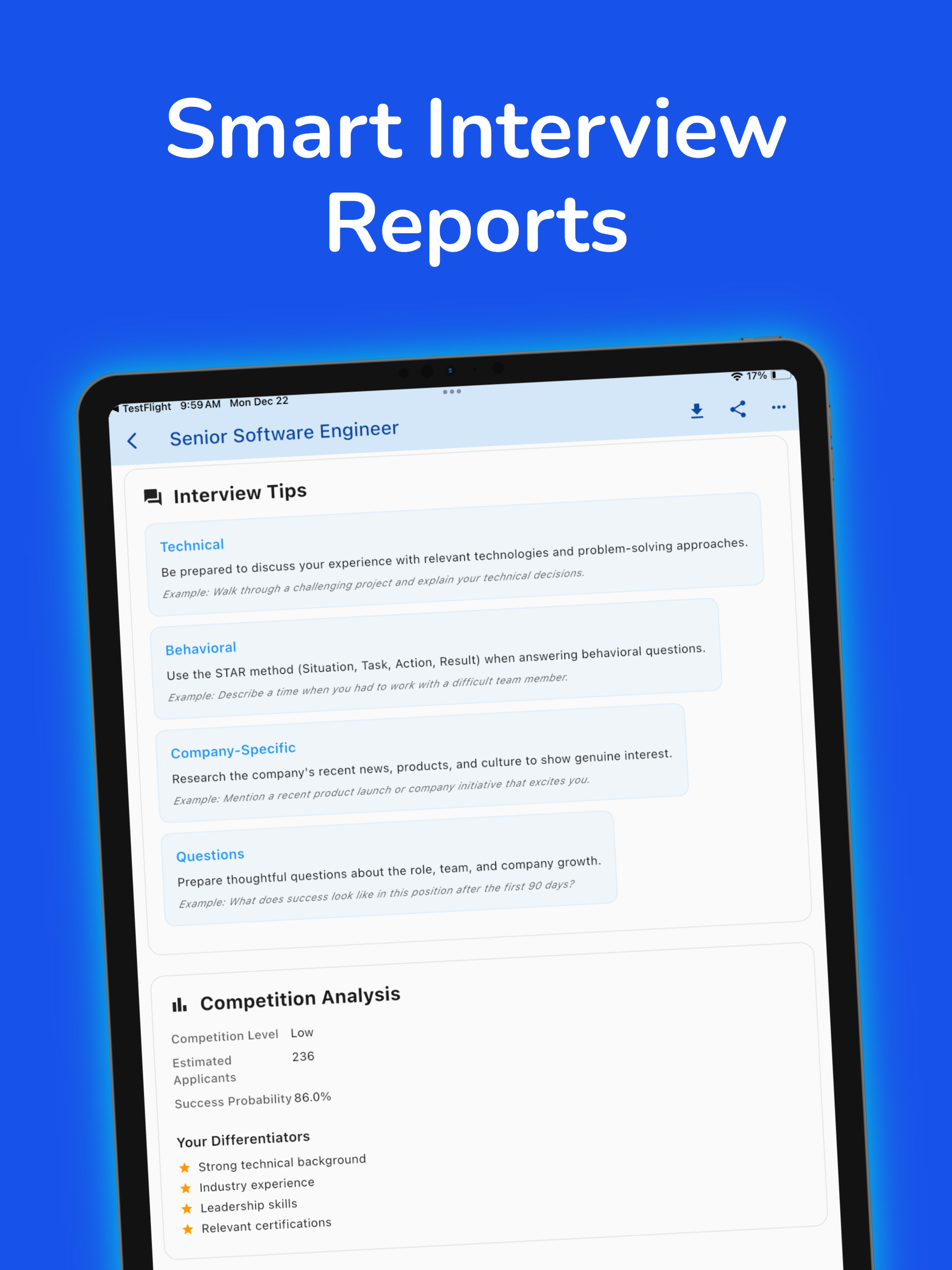 Job Scanner App & Resume Scan