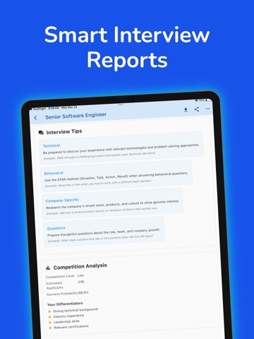 Job Scanner App & Resume Scan iPad screenshot